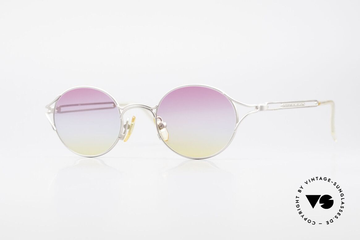 Yohji Yamamoto 51-4103 Panto Designer Sonnenbrille, außergewöhnliche vintage Y. Yamamoto Sonnenbrille, Passend für Herren und Damen