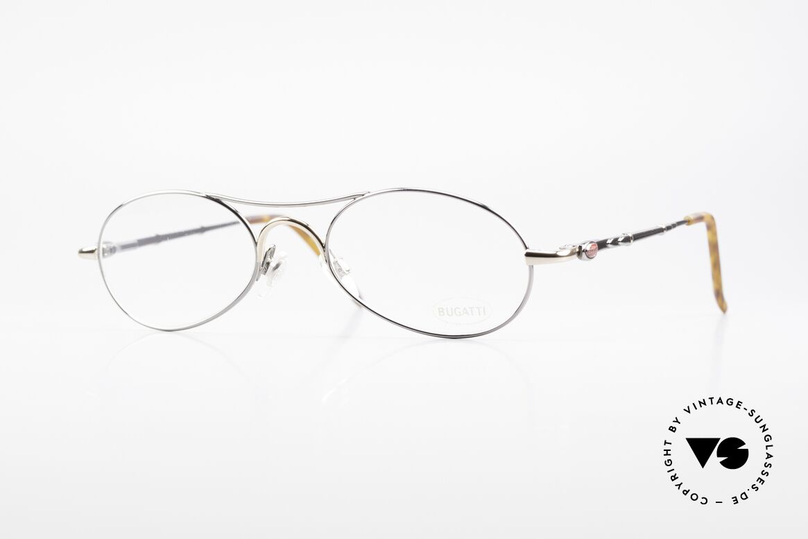 Bugatti 10692 Vintage Herren Luxusbrille, sehr elegante vintage BUGATTI Brillenfassung, Passend für Herren