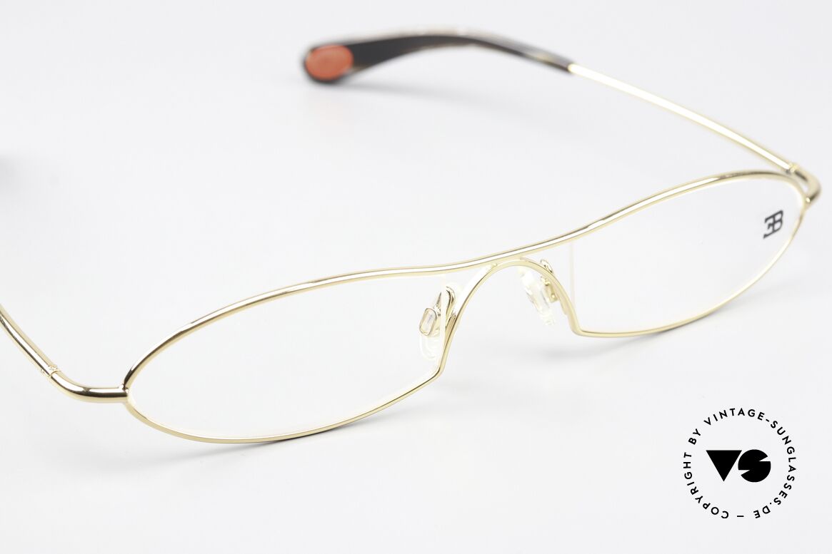 Bugatti 341 Odotype Designer Vintage Lesebrille, circa 20 Jahre altes Einzelstück; ungetragen!, Passend für Herren