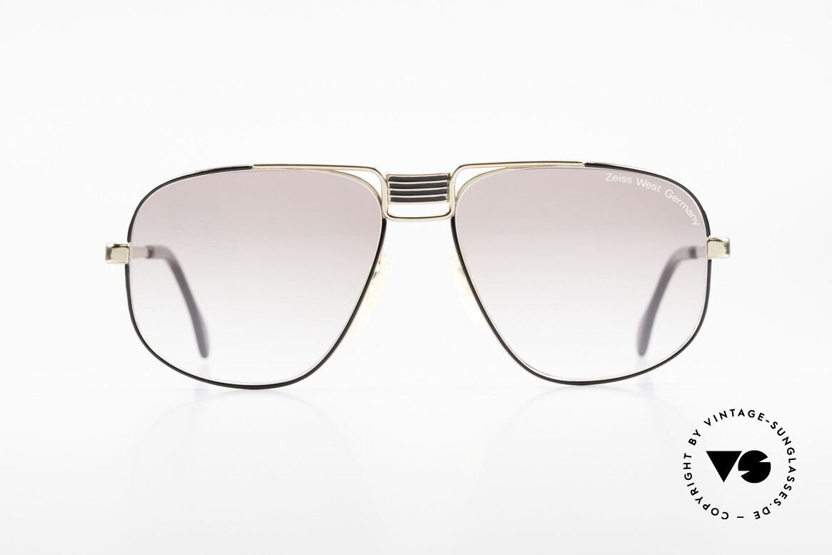 Zeiss 9387 Extra Grosse 80er Herrenbrille, außergewöhnliches 80er Jahre Design von Zeiss, Passend für Herren