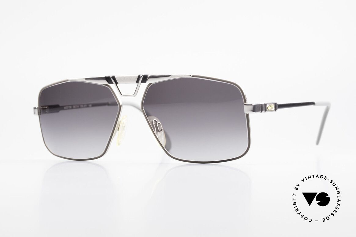 Cazal 735 Brad Pitt Sonnenbrille 80er, maskuline CAZAL VINTAGE Sonnenbrille von 1985, Passend für Herren