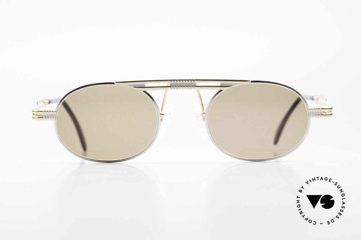 Cazal 762 Ovale Vintage Sonnenbrille, ovale vintage Sonnenbrille von CAZAL von 1997, Passend für Herren
