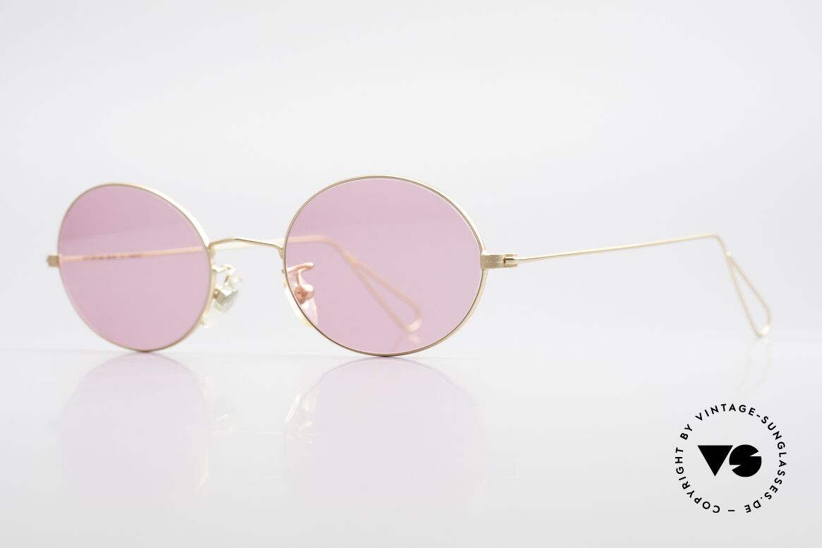 Cutler And Gross 0305 Ovale Sonnenbrille Vintage, stilvoll & unverwechselbar; auch ohne pompöse Logos, Passend für Herren und Damen