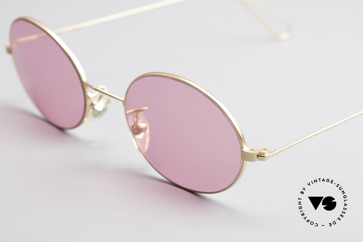 Cutler And Gross 0305 Ovale Sonnenbrille Vintage, ungetragen; Modell ist auch beliebig optisch verglasbar, Passend für Herren und Damen