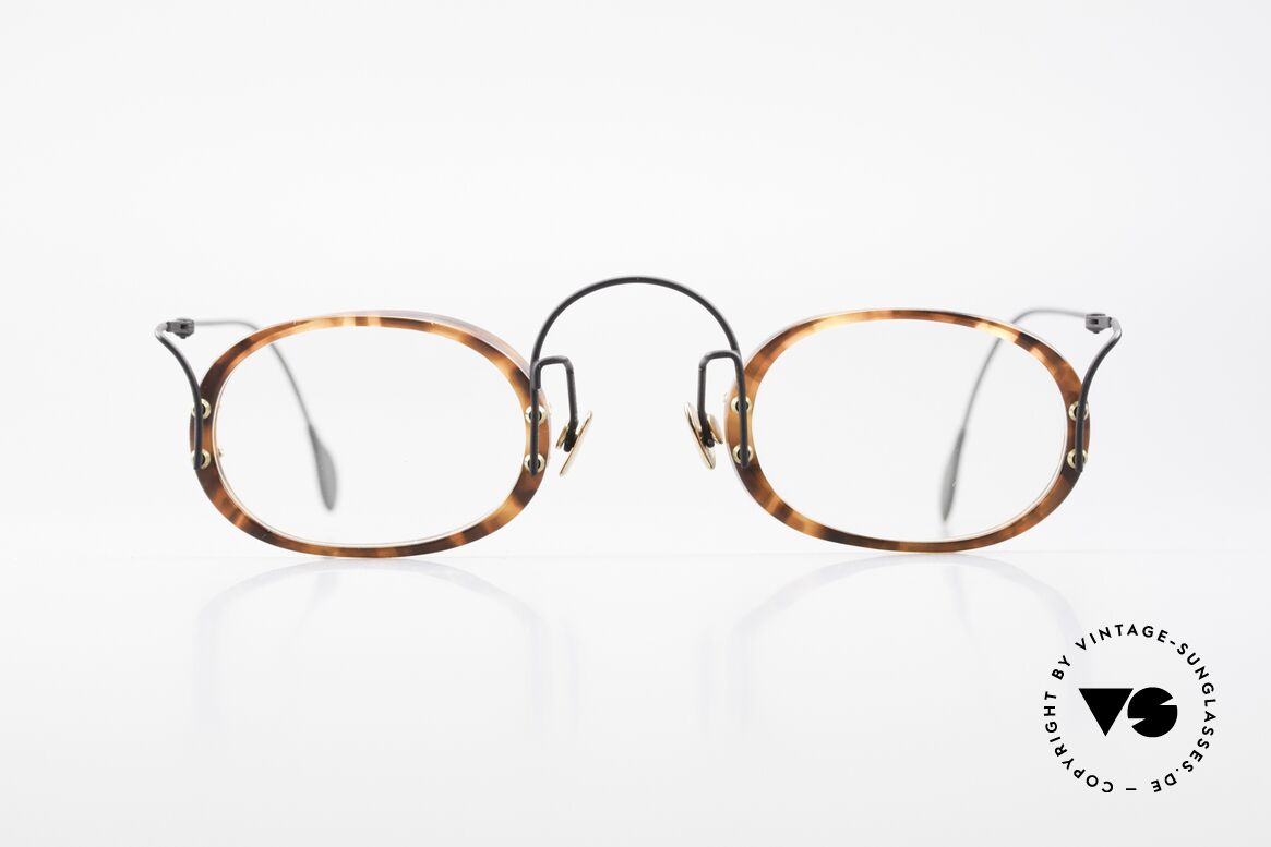 Paul Chiol 13 Designer Kunstbrille Vintage, vintage Paul Chiol Designer-Brille der frühen 90er, Passend für Herren und Damen
