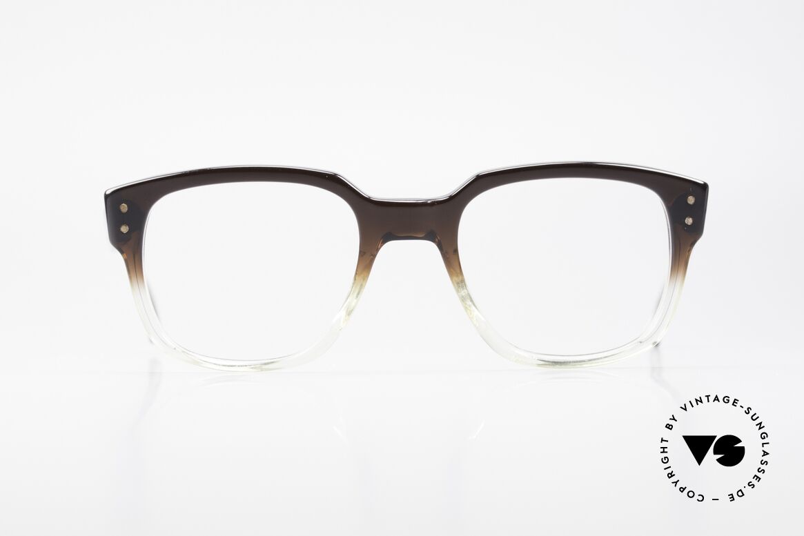 Metzler 447 Vintage Brille Nerd Hipster, Metzler Brillenfassung in unglaublicher Top-Qualität, Passend für Herren