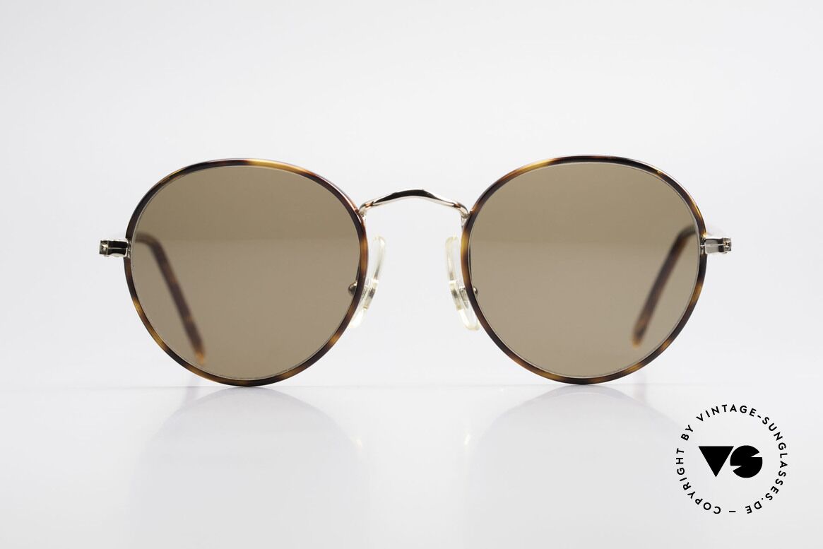 Cutler And Gross 0110 Runde Designer Sonnenbrille, Cutler & Gross London Designerbrille der späten 90er, Passend für Herren und Damen