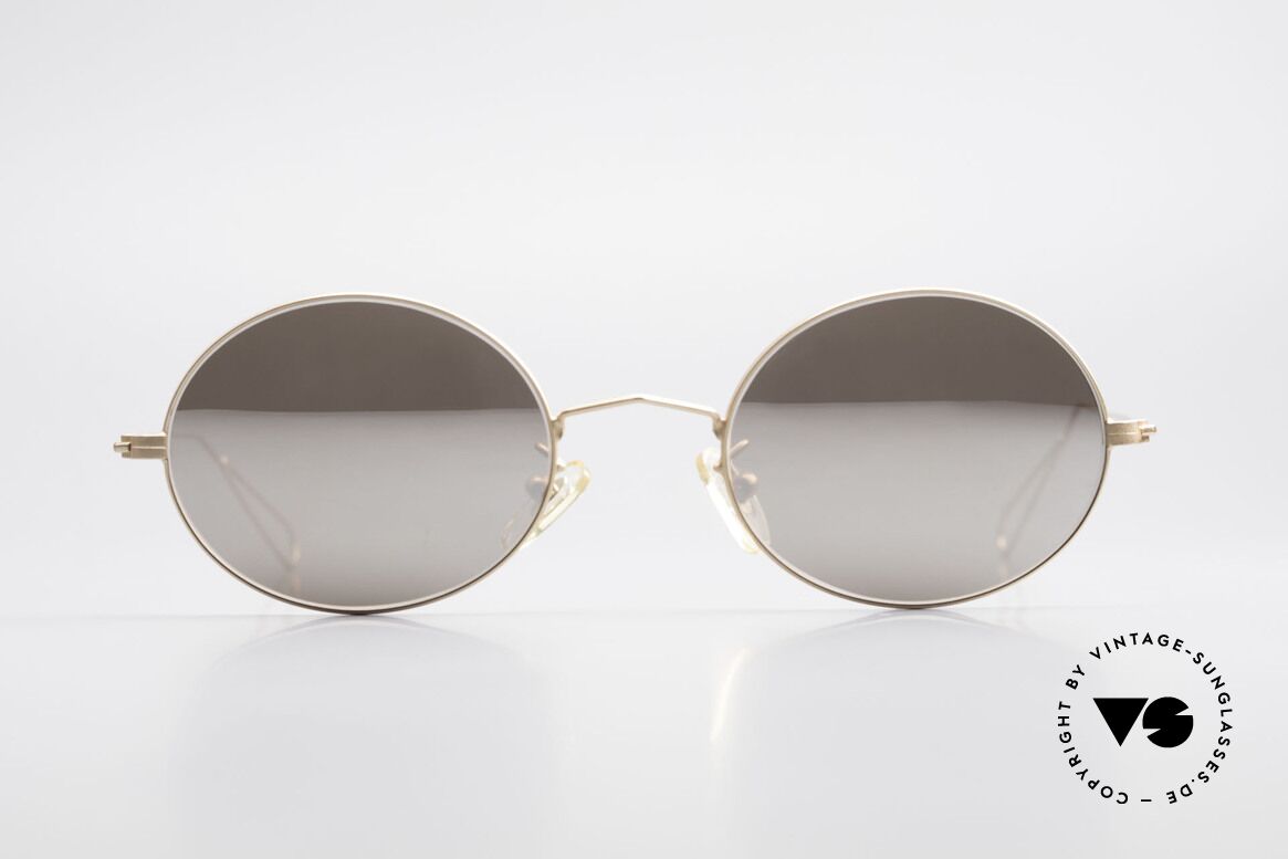 Cutler And Gross 0305 Sonnenbrille mit Sonnenclip, Größe: medium, Passend für Herren und Damen