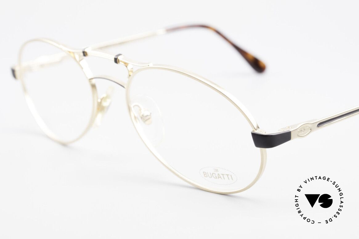 Bugatti 13411 Vintage Herrenbrille Luxus, edle Federgelenke und Verarbeitung in bester Qualität, Passend für Herren