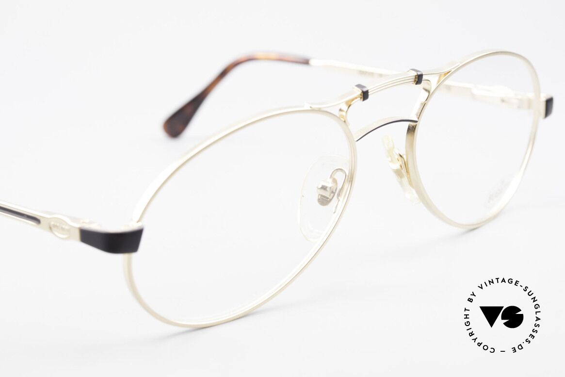 Bugatti 13411 Vintage Herrenbrille Luxus, ungetragen (wie alle unsere VINTAGE Bugatti Brillen), Passend für Herren