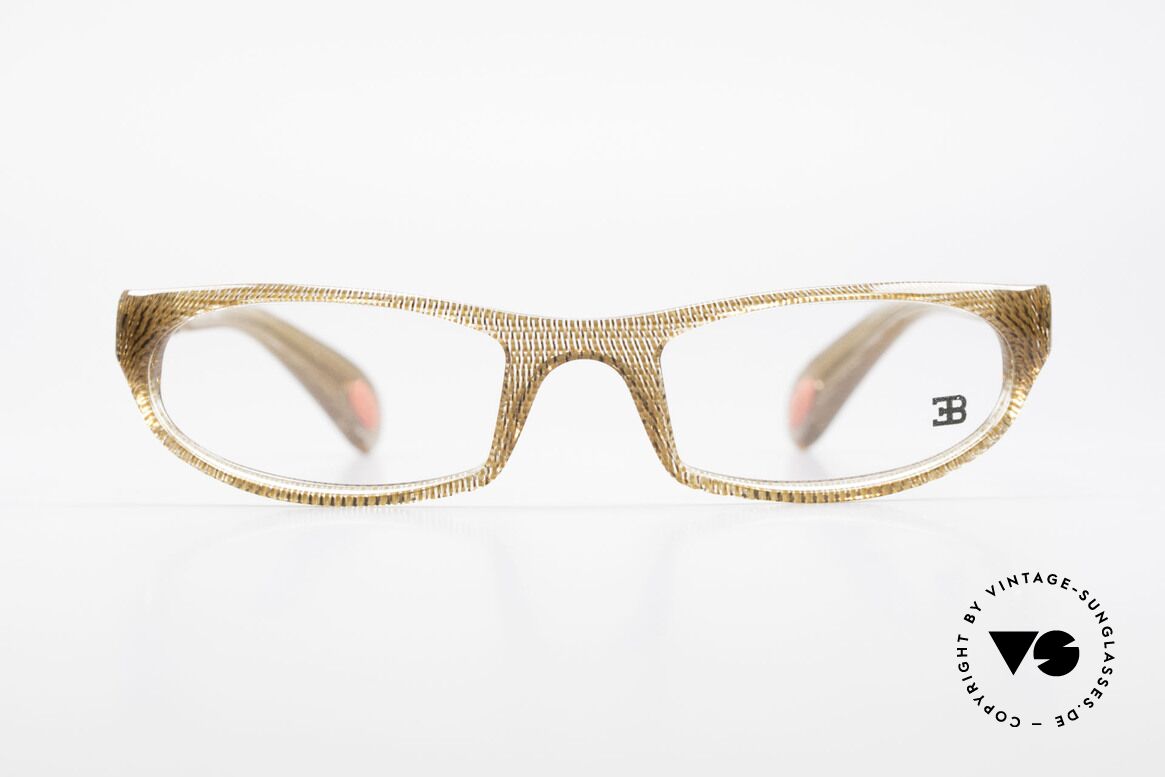 Bugatti 325 Odotype Vintage Herren Designer Brille, sportliche high-tech Herrenbrille von Bugatti, Passend für Herren