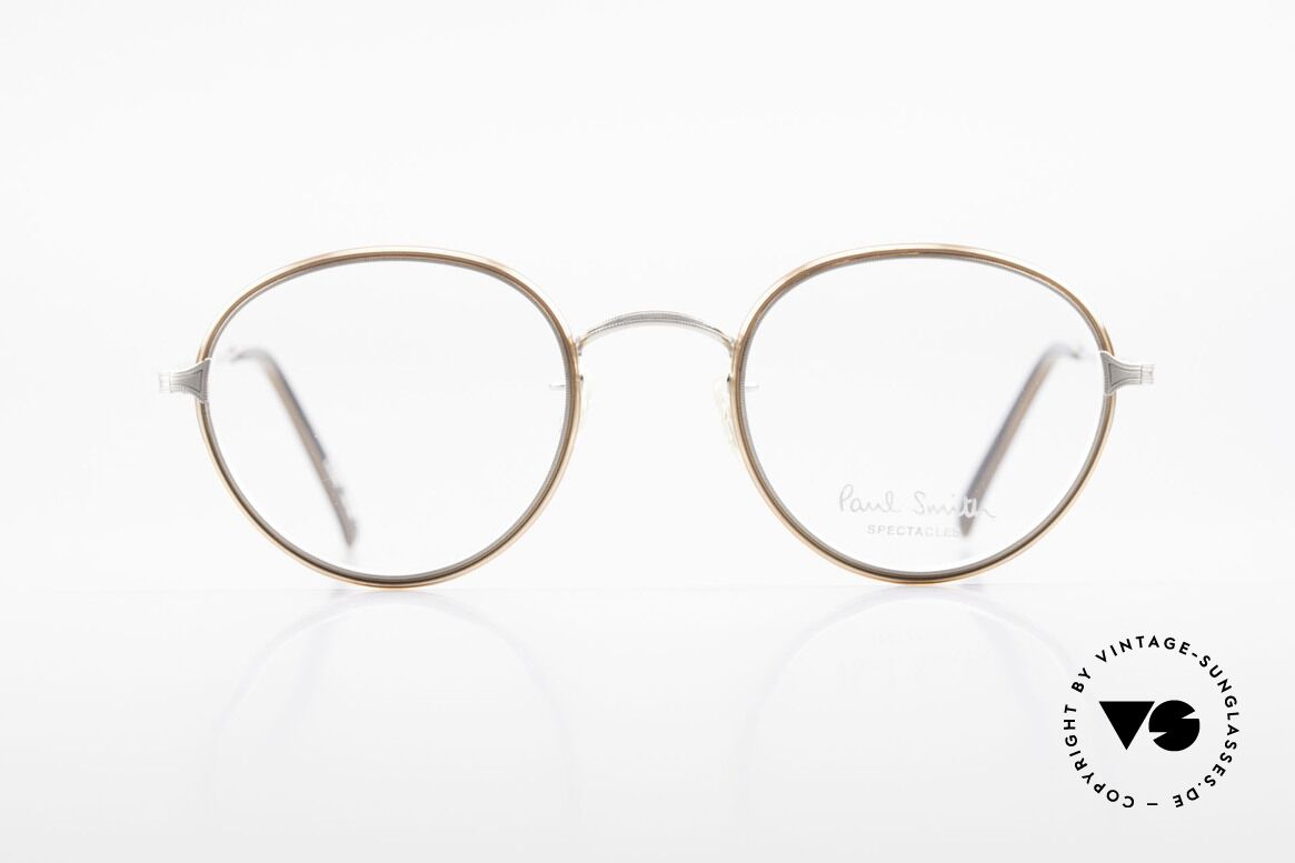 Paul Smith PSR109 Alte Pantobrille Made in Japan, Paul Smith vintage Brille der späten 80er / frühe 90er, Passend für Herren