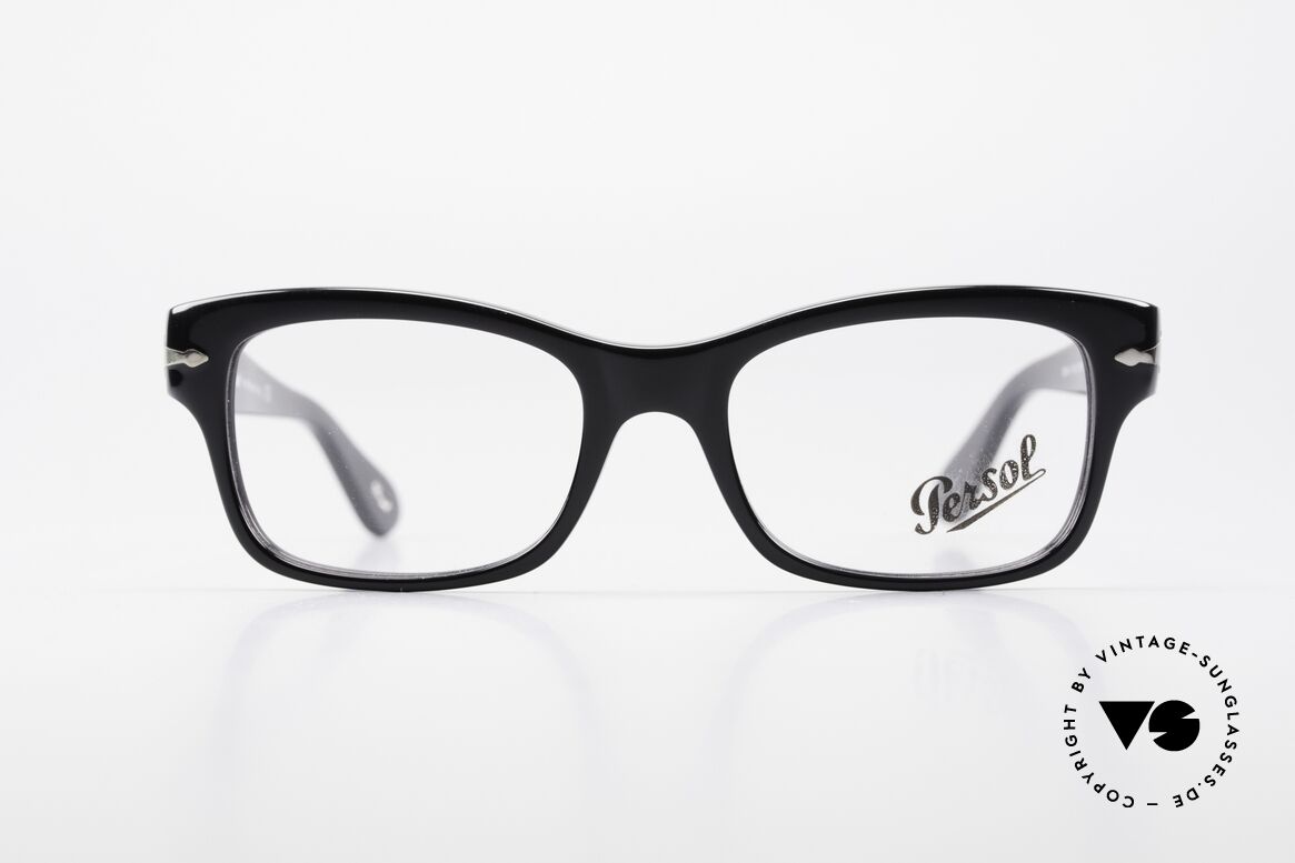 Persol 3054 Vintage Brille Klassiker Brille, sehr elegante, PERSOL Brillenfassung aus Italien, Passend für Herren und Damen