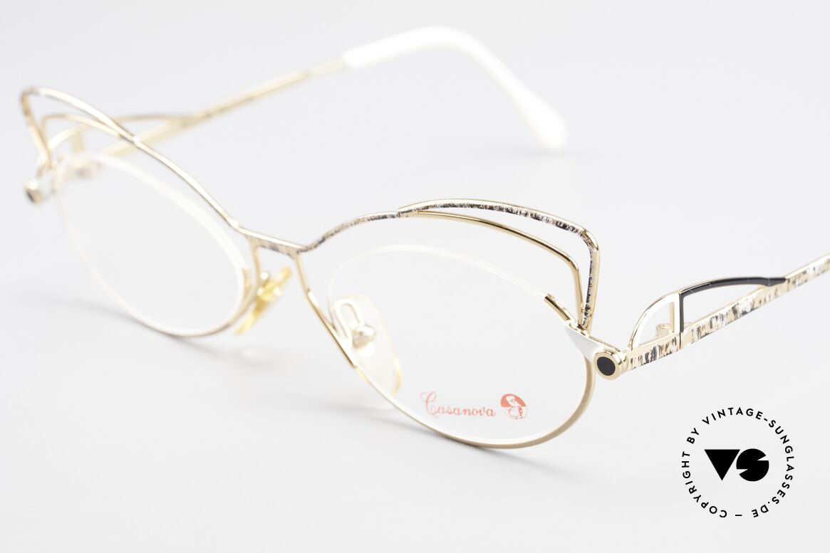 Casanova LC2 Zauberhafte Damen Brille, Rarität & absolutes Sammler-Highlight (Museumsstück), Passend für Damen