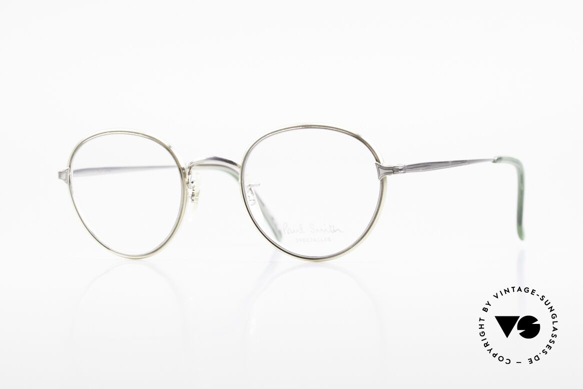 Paul Smith PSR109 80er Pantobrille Altes Original, Paul Smith vintage Brille der späten 80er / frühe 90er, Passend für Herren