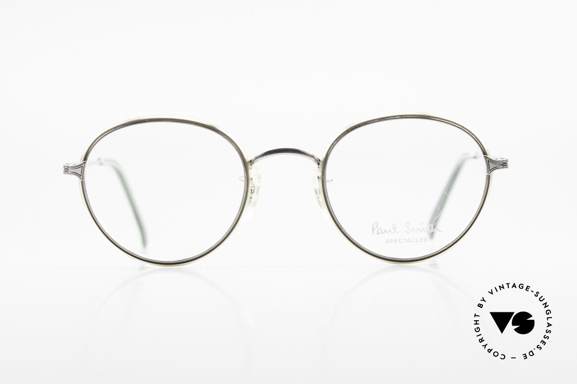 Paul Smith PSR109 80er Pantobrille Altes Original, Paul Smith vintage Brille der späten 80er / frühe 90er, Passend für Herren