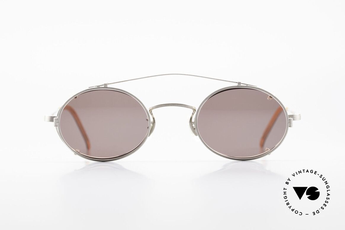 Paul Smith PS100 Ovale Vintage Brille Clip On, Paul Smith vintage Brille der späten 80er / frühe 90er, Passend für Herren und Damen