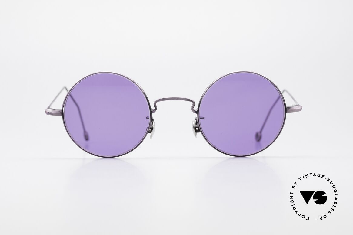 Cutler And Gross 0408 Runde Designer Vintage Brille, Cutler & Gross London Designerbrille der späten 90er, Passend für Herren und Damen