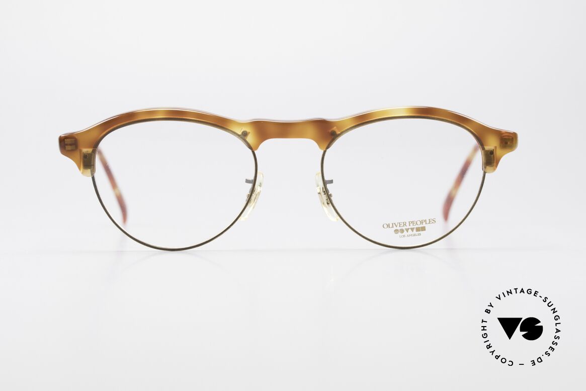 Oliver Peoples OP24 Rare 80er Designer Brille, vintage 80er Jahre Brillenfassung von Oliver Peoples, Passend für Herren und Damen