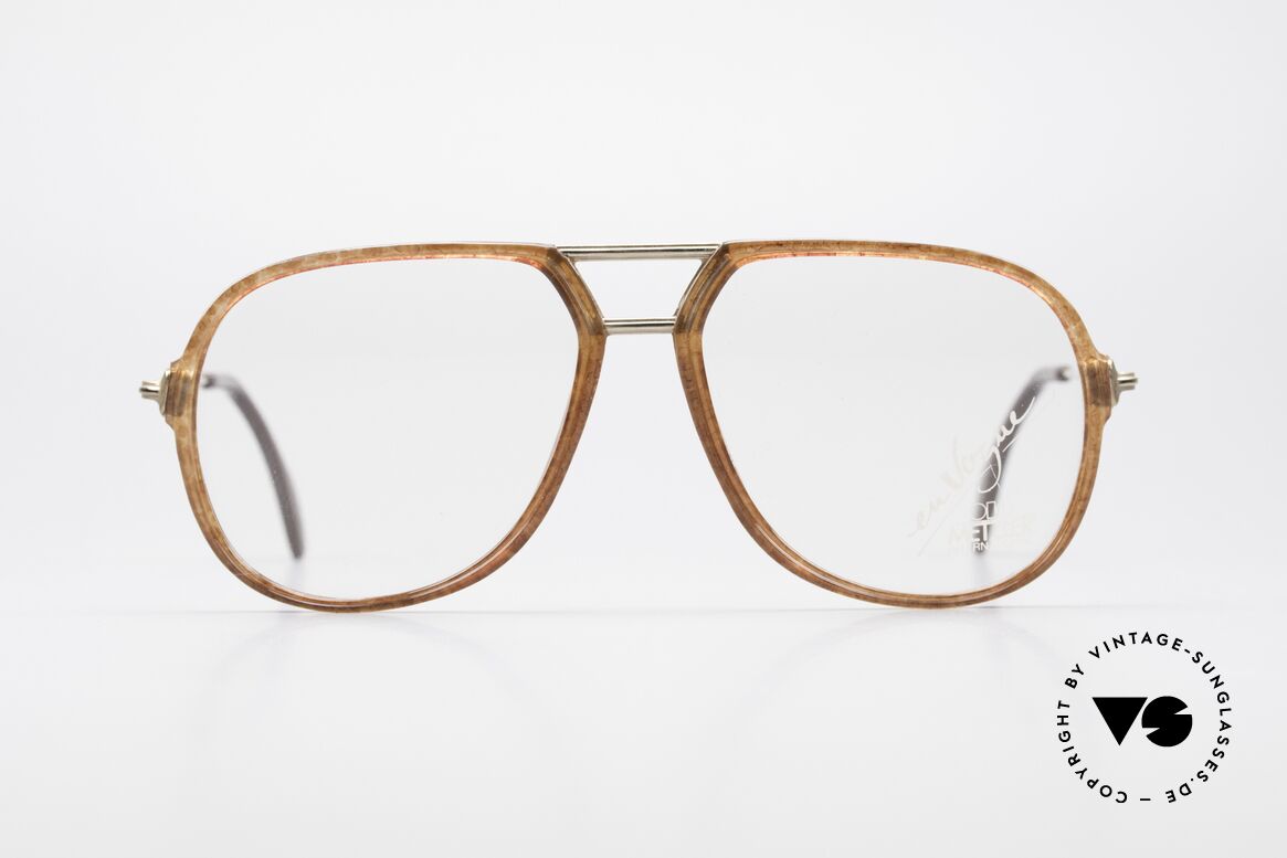 Metzler 0664 80er En Vogue Vintage Brille, 80er vintage Brille aus der Metzler 'En Vogue' Serie, Passend für Herren