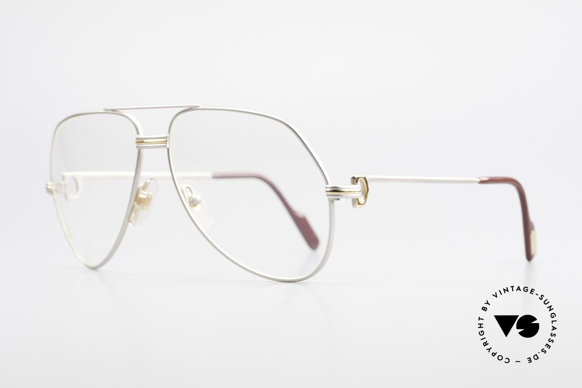 Cartier Vendome LC - M Kostbare Palladium Edition, dieses Modell mit LC-Dekor in MEDIUM Gr. 59-14, 135, Passend für Herren