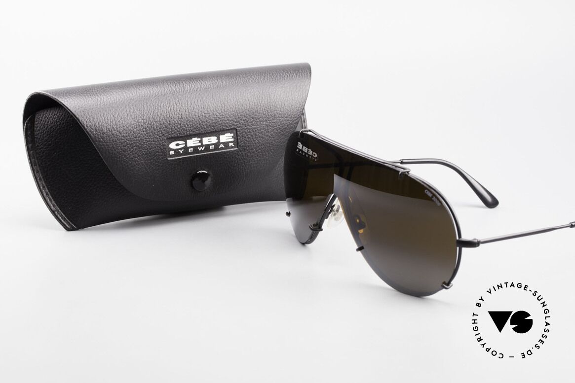 Cebe 2000 Vintage Ral­lye Sportbrille, Größe: large, Passend für Herren