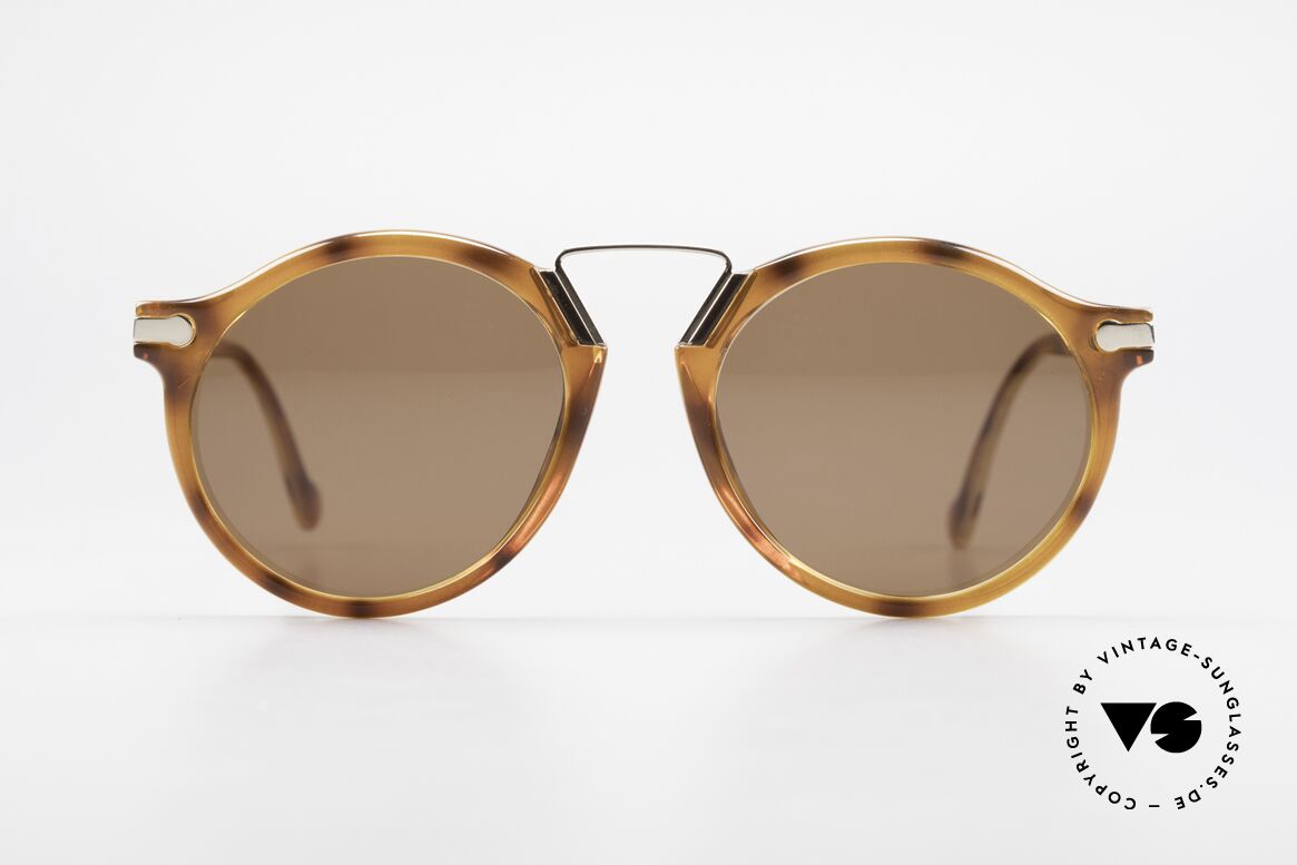BOSS 5151 90er Panto Style Sonnenbrille, klassische VINTAGE BOSS Designer-Sonnenbrille, Passend für Herren