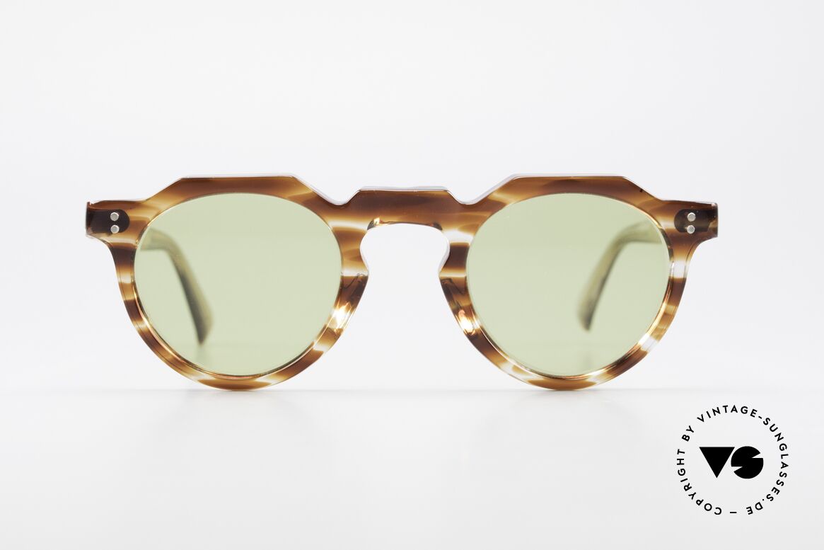 Lesca Panto 6mm Antike 1960er Sonnenbrille, alte Lesca Sonnenbrille im Panto-Stil aus den 60ern, Passend für Herren und Damen