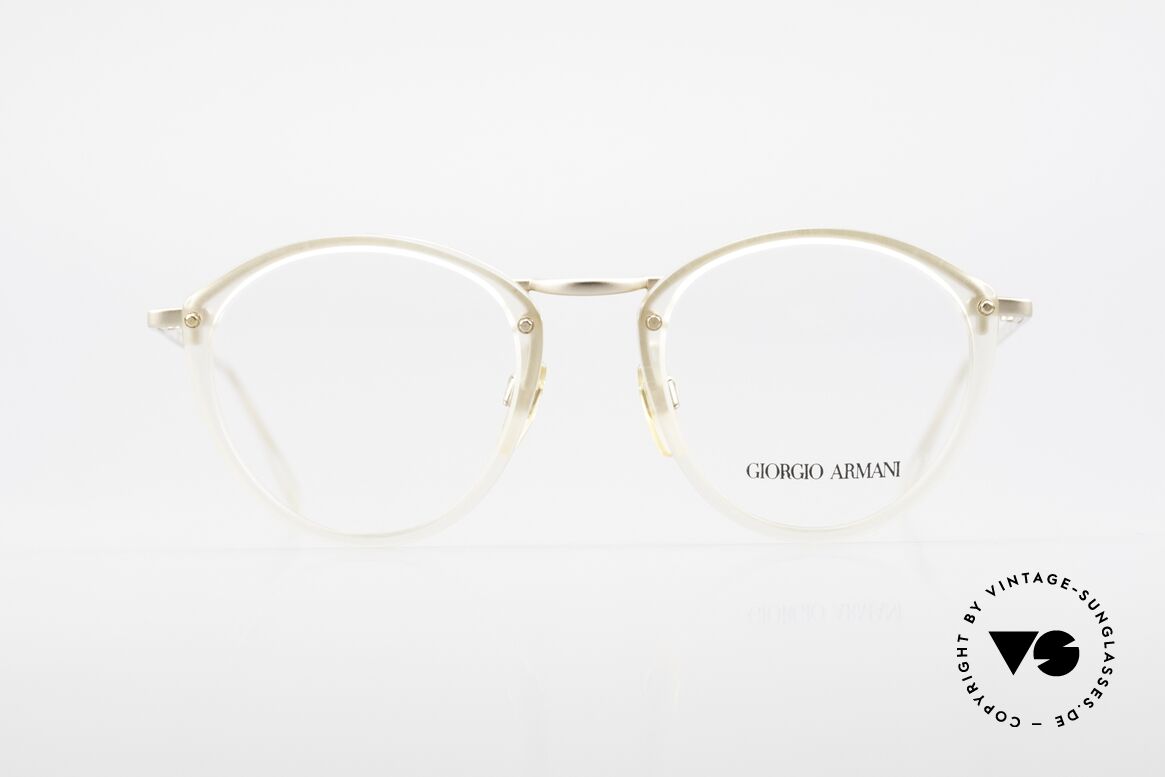 Giorgio Armani 354 80er Designer Brille Vintage, vintage GIORGIO ARMANI Designer-Fassung der 1980er, Passend für Herren und Damen