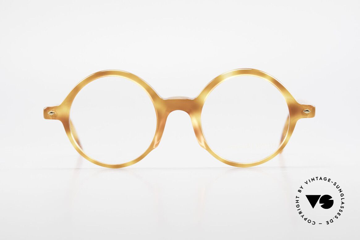 Giorgio Armani 319 Alte 80er Brille Rund Unisex, klassische (Unisex)-Brillenform in Premium-Qualität, Passend für Herren und Damen