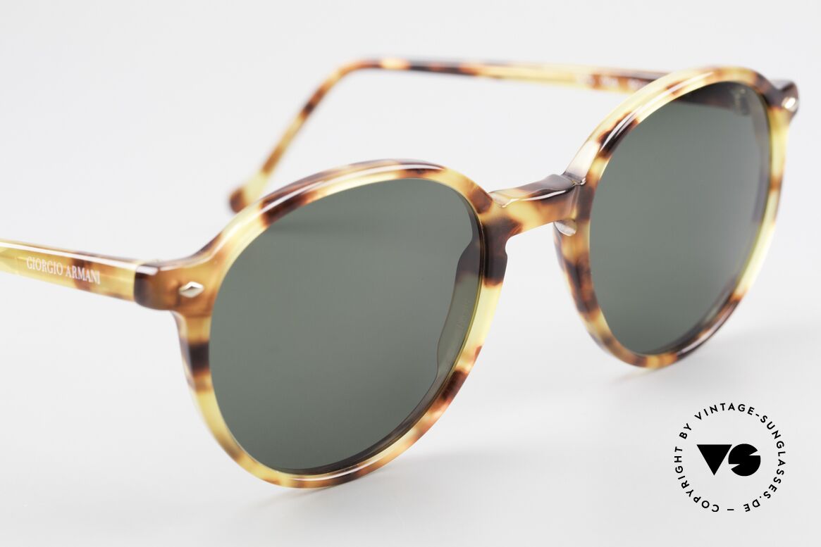 Giorgio Armani 325 Rare 90er Panto Sonnenbrille, KEINE Retromode, sondern ein altes Armani-Original!, Passend für Herren und Damen