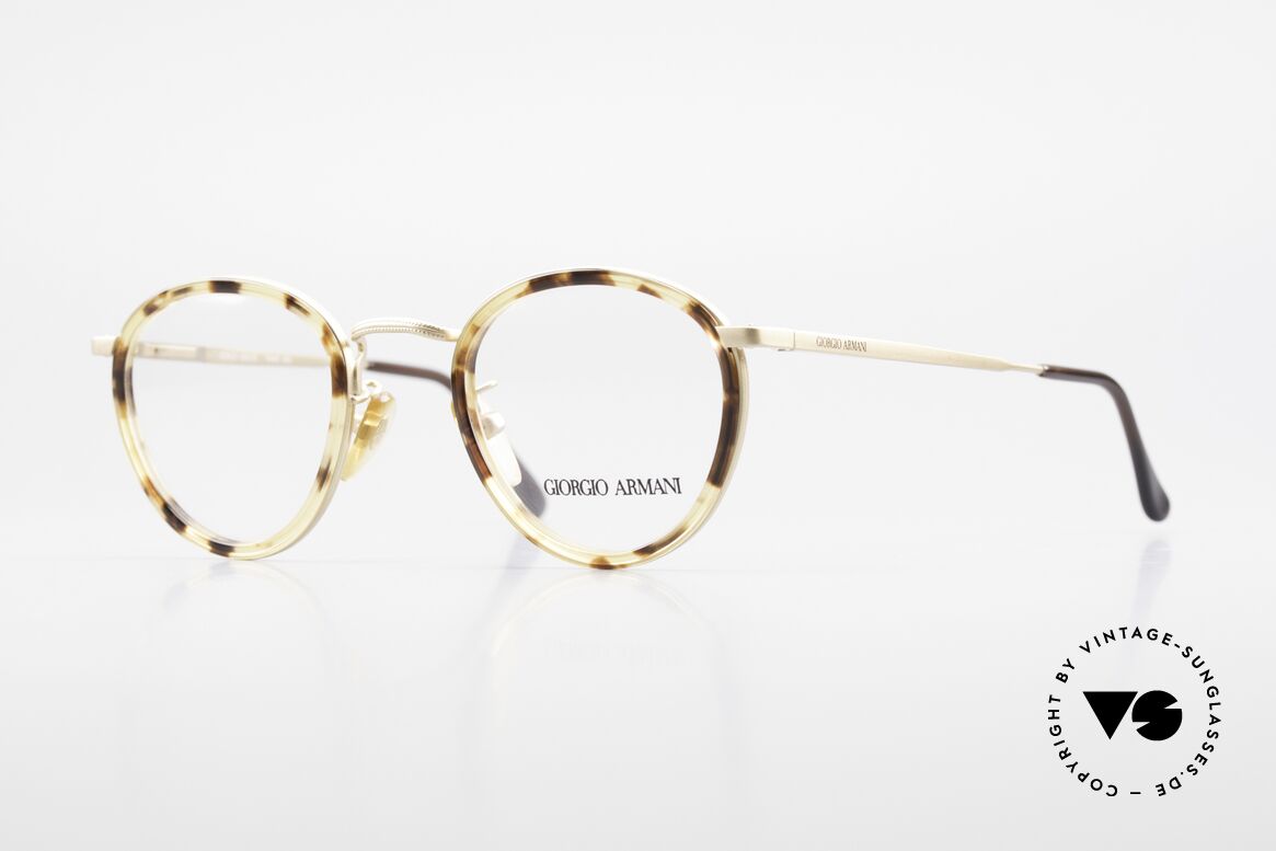 Giorgio Armani 159 Pantobrille Windsor Ringe, zeitlose Giorgio Armani Brillenfassung aus den 80ern, Passend für Herren