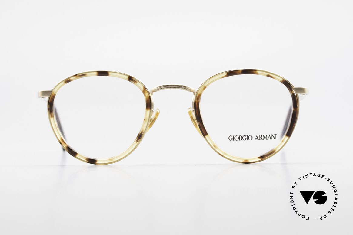 Giorgio Armani 159 Pantobrille Windsor Ringe, zeitlose Giorgio Armani Brillenfassung aus den 80ern, Passend für Herren