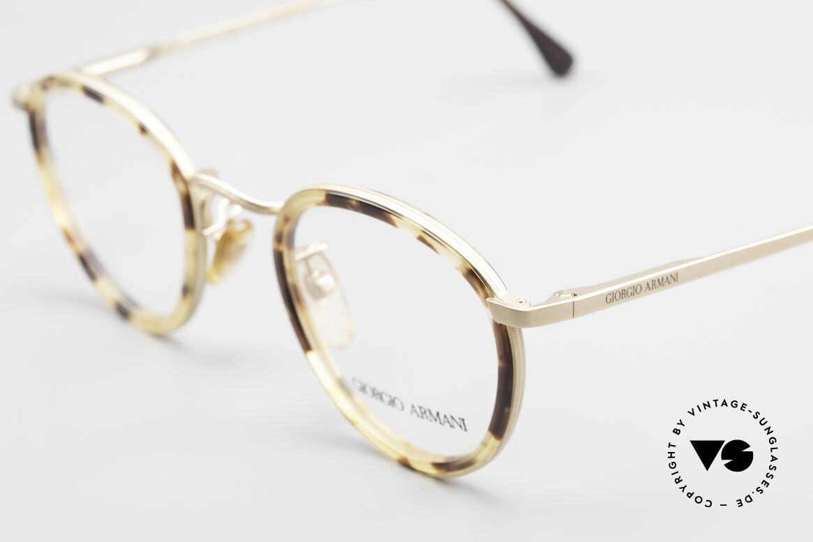 Giorgio Armani 159 Pantobrille Windsor Ringe, wahre 'Gentlemen-Brille' in fühlbarer TOP-Qualität, Passend für Herren