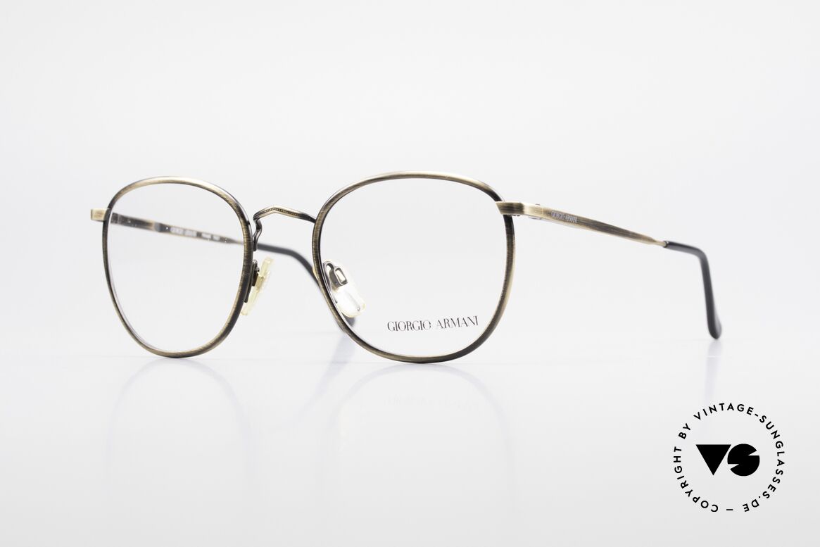 Giorgio Armani 150 Klassische Herrenbrille 80er, zeitlose vintage GIORGIO Armani Designer-Fassung, Passend für Herren