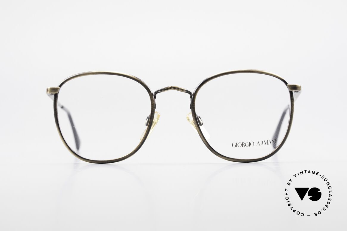 Giorgio Armani 150 Klassische Herrenbrille 80er, sehr klassische Herrenform mit flexiblen Scharnieren, Passend für Herren