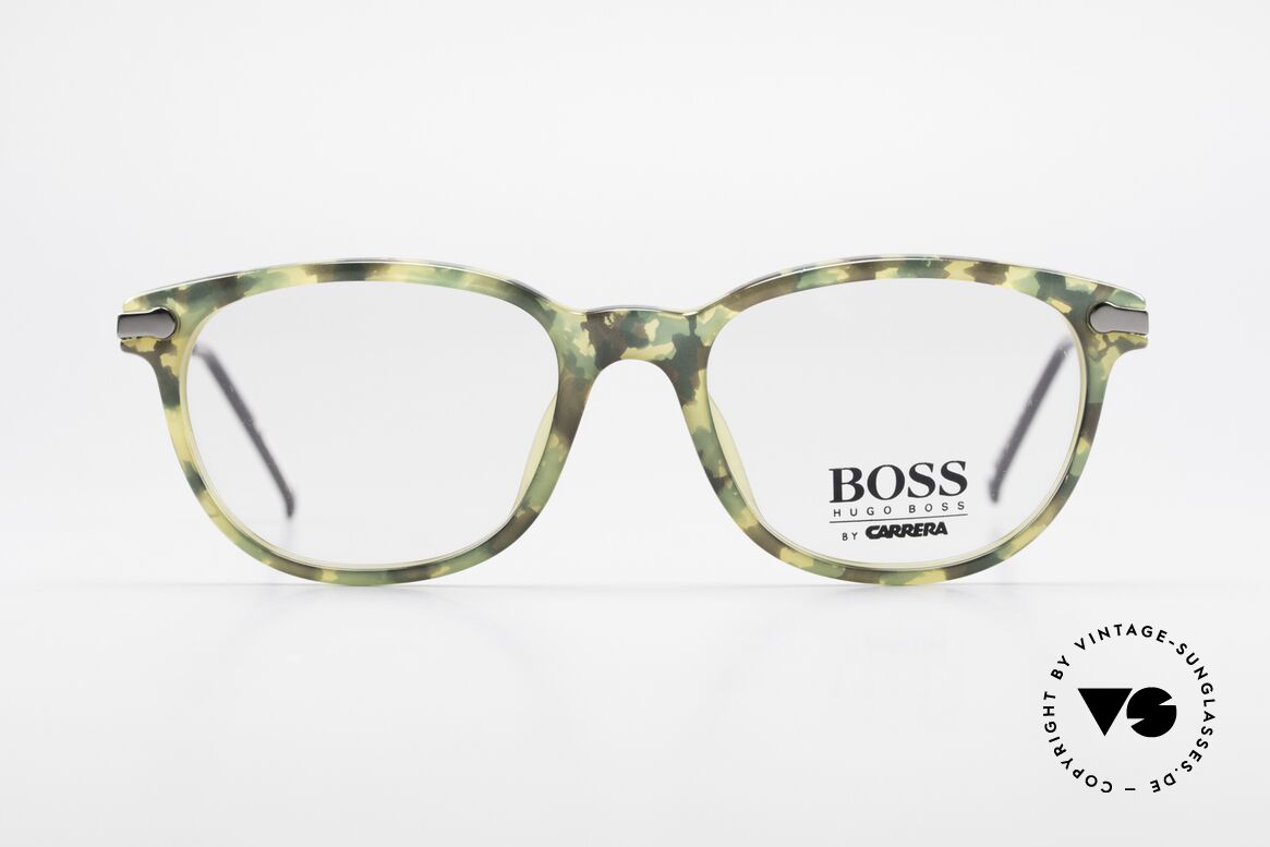 BOSS 5115 Vintage Brille In Tarnfarbe, sehr markante vintage Designer-Fassung von BOSS, Passend für Herren