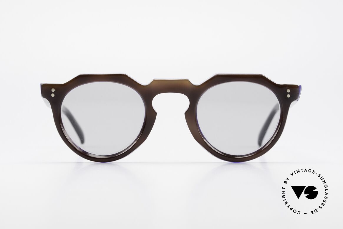 Lesca Panto 8mm 60er Frankreich Brille Panto, alte Lesca Sonnenbrille im Panto-Stil aus den 60ern, Passend für Herren