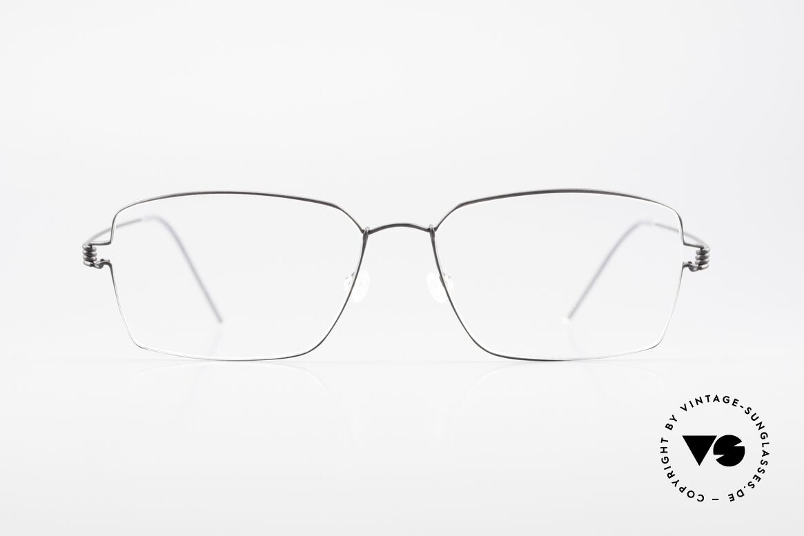 Lindberg Rainer Air Titan Rim Leichte Titanium Brille Herren, LINDBERG Air Titanium Rim Brille in Größe 55-16, 145, Passend für Herren