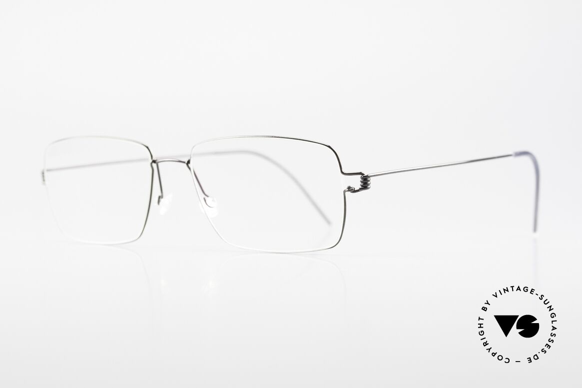 Lindberg Nikolaj Air Titan Rim Klassische Titan Herrenbrille, so zeitlos, stilvoll und innovativ = Prädikat "VINTAGE", Passend für Herren