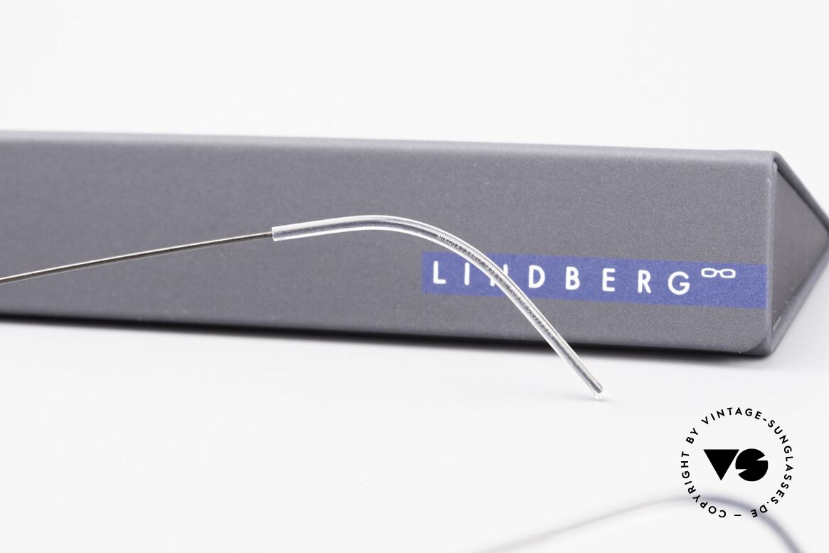 Lindberg Nikolaj Air Titan Rim Klassische Titan Herrenbrille, Größe: medium, Passend für Herren