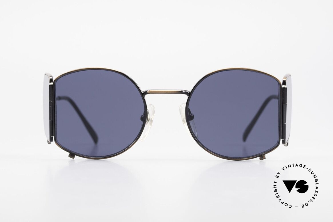 Jean Paul Gaultier 56-9172 4Scheiben Design Seitenblenden, äußerst kreative vintage Sonnenbrille von J.P. Gaultier, Passend für Herren und Damen