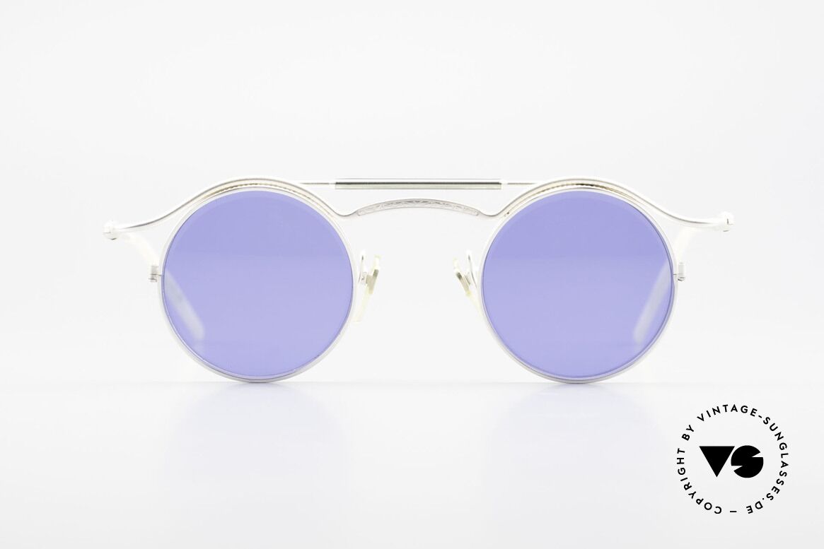Matsuda 2903 Steampunk Sonnenbrille 90er, vintage Matsuda Sonnenbrille aus den frühen 1990ern, Passend für Herren und Damen