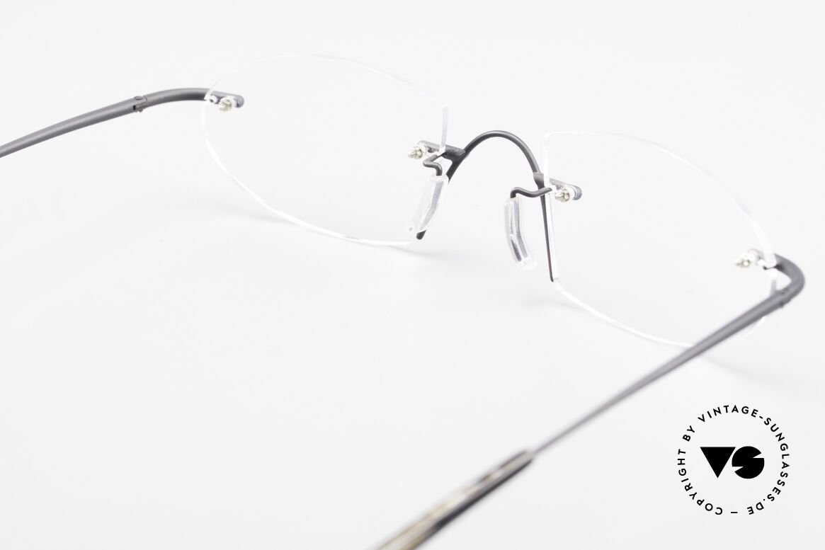 Bugatti 357 Odotype Randlose Designerbrille Rar, gleitsichtfähig, Glasgröße ist auch veränderbar, Passend für Herren