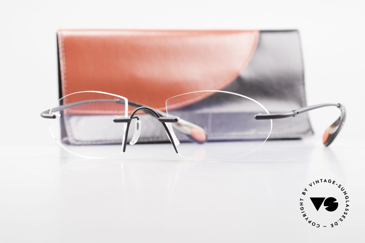 Bugatti 357 Odotype Randlose Designerbrille Rar, Größe: large, Passend für Herren
