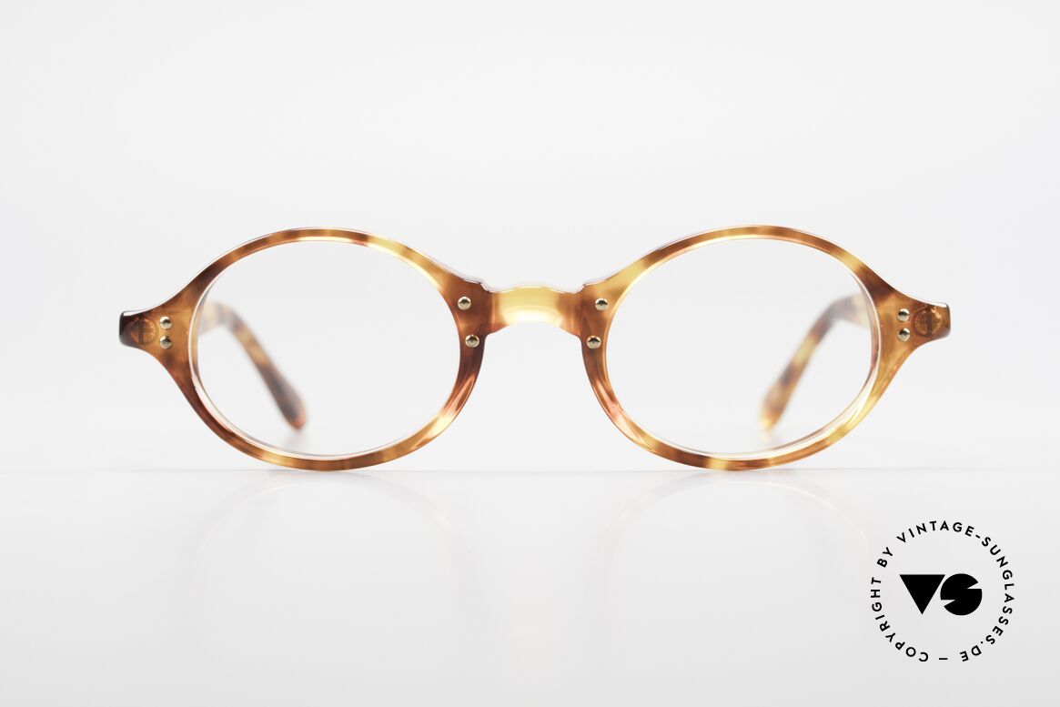 Giorgio Armani 342 Kleine Ovale 90er Fassung, vintage Giorgio Armani DesignerFassung der 90er Jahre, Passend für Herren und Damen