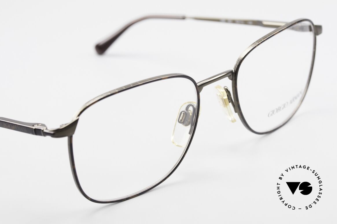 Giorgio Armani 236 Eckige Panto Vintage Brille, ungetragen (wie alle unsere Giorgio Armani Brillen), Passend für Herren