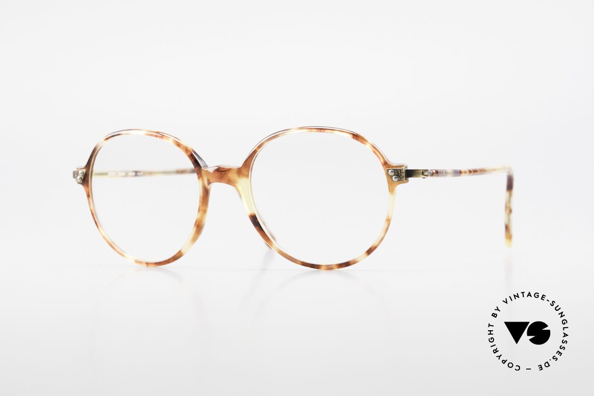 Giorgio Armani 334 Vintage Brillenfassung Rund, zeitlose Giorgio Armani Designer-Brille aus Italien, Passend für Herren und Damen