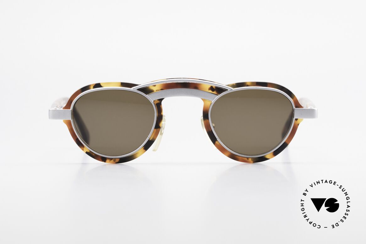 Alain Mikli 5107 / 0504 80er Designer Sonnenbrille, 80er Jahre Sonnenbrille aus der Modestadt Paris, Passend für Herren und Damen