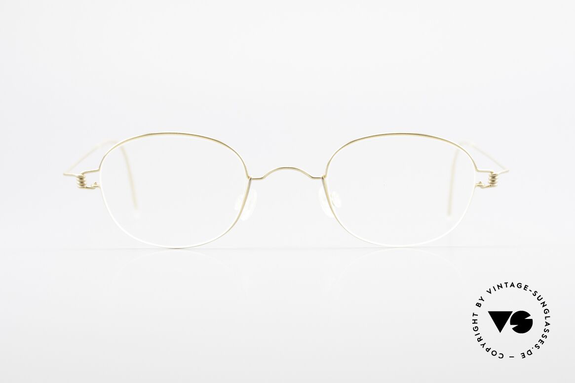 Lindberg Indus Air Titan Rim Titan Brille Klassisch Unisex, LINDBERG Air Titanium Rim Brille in Größe 45-24, 145, Passend für Herren und Damen